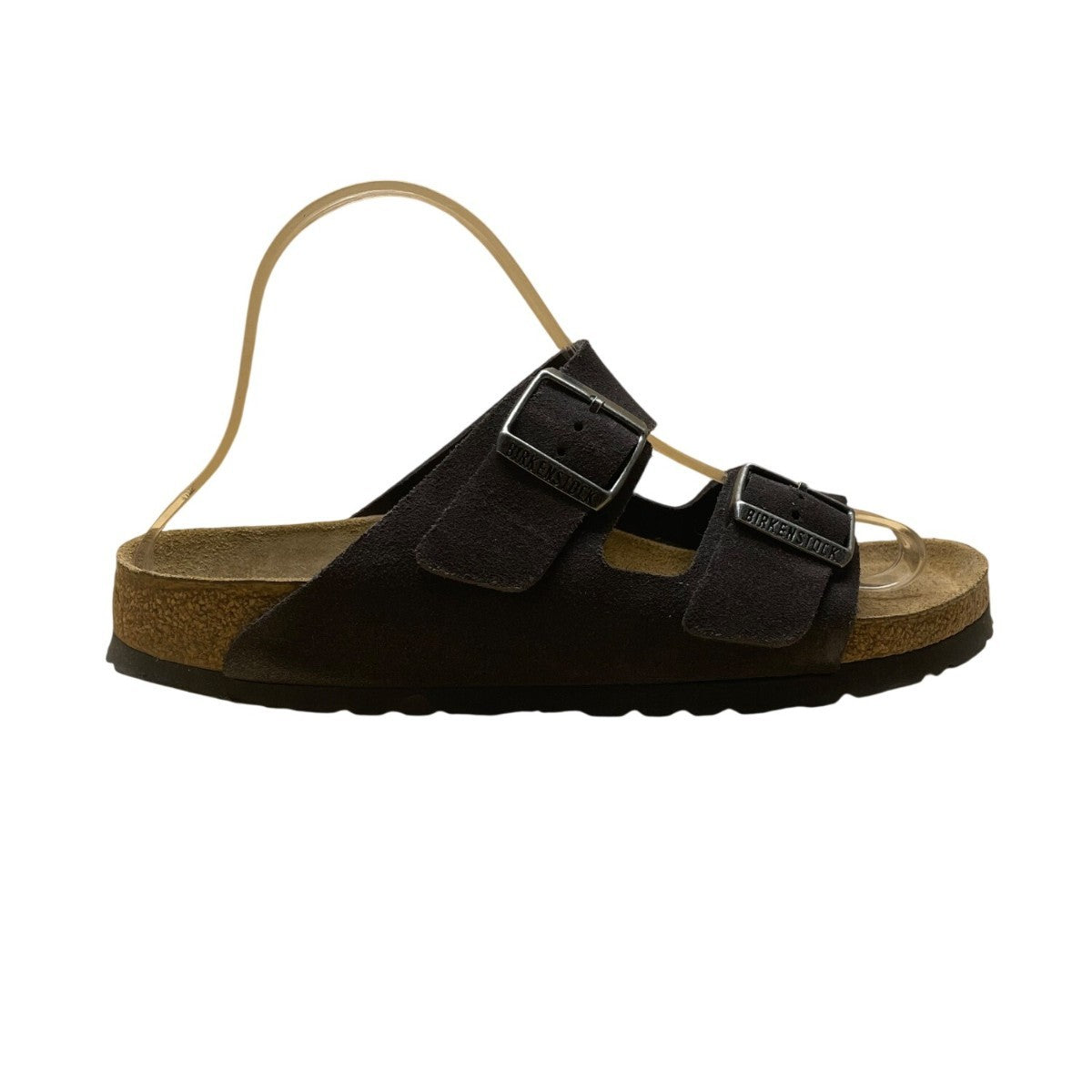 Birkenstock Women’s Gray Suede Adjustable Strap Soft Arizona Sandals Size  L8/M6