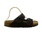 Birkenstock Women’s Gray Suede Adjustable Strap Soft Arizona Sandals Size  L8/M6