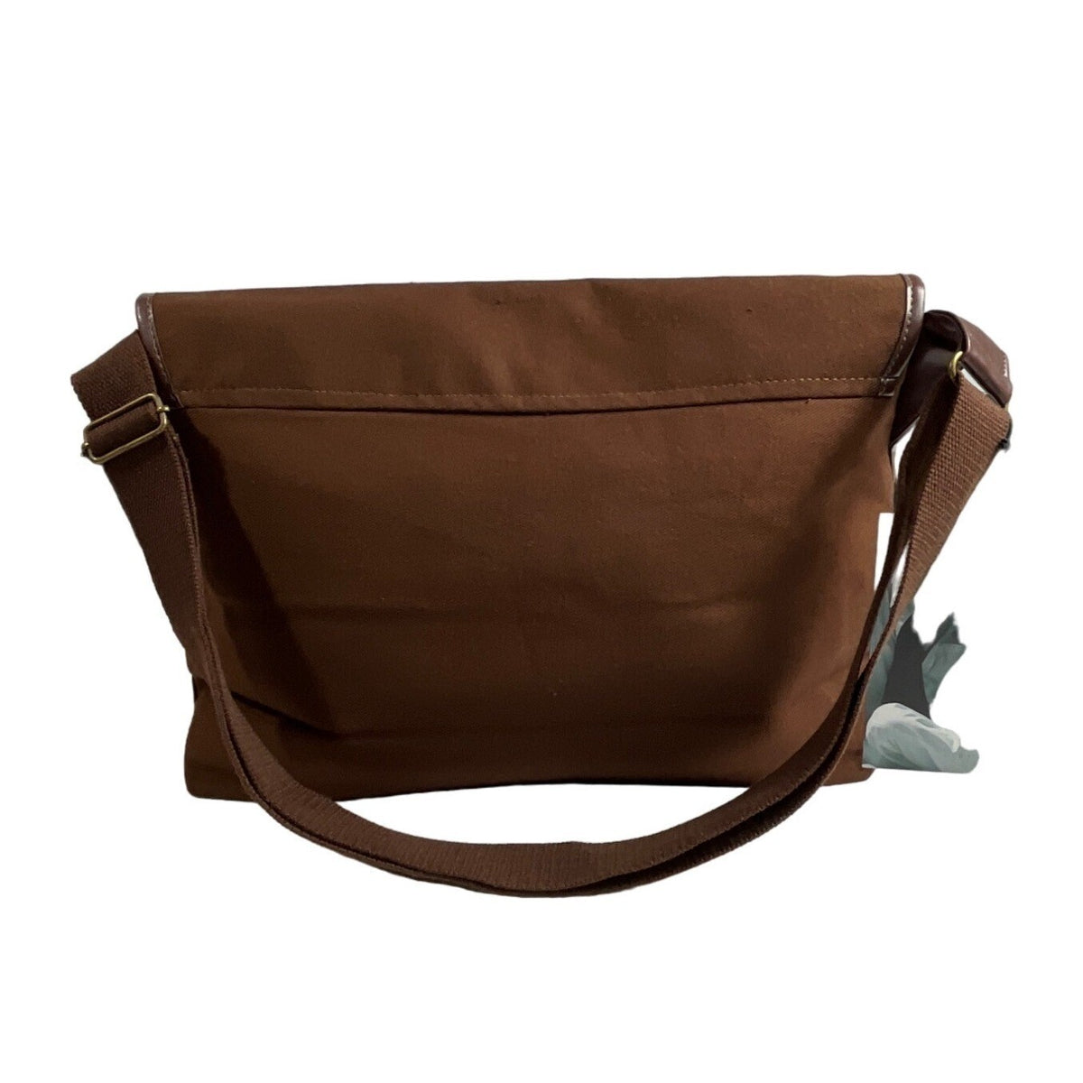 Guess By Marciano Men's Brown Messenger Travelers Bag Sz L