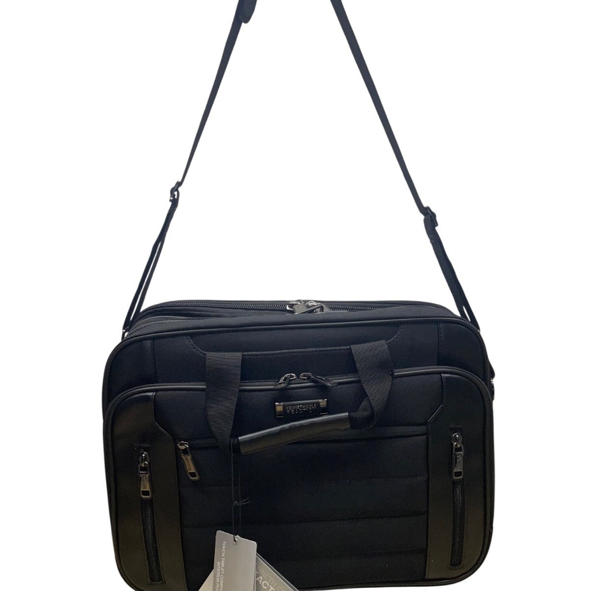 Kenneth Cole Reaction Men’s Black Nylon R-Tech 17.3” Laptop Business Case