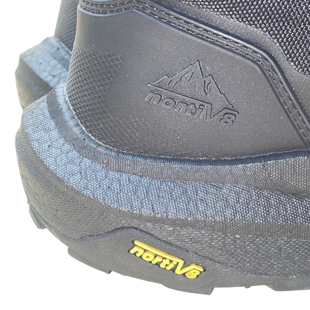 Nortiv 8 Men’s Black Lace-Up & Side Zipper Military Tactical Hiking Boots Sz 11