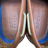 Sperry Women’s Brown Leather Casual Slip-On Top Sider Boat Shoes Size 6M