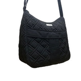 Vera Bradley Women’s Black Quilted Adjustable Strap Shoulder Bag