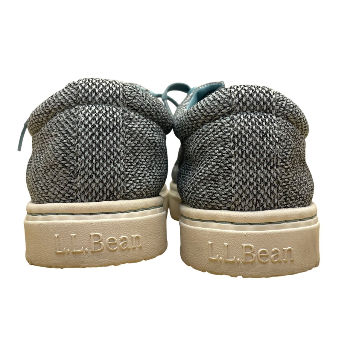 L.L. Bean Women’s Blue Woven Lightweight Cushioned Sole Slip-On Shoes Size 11M