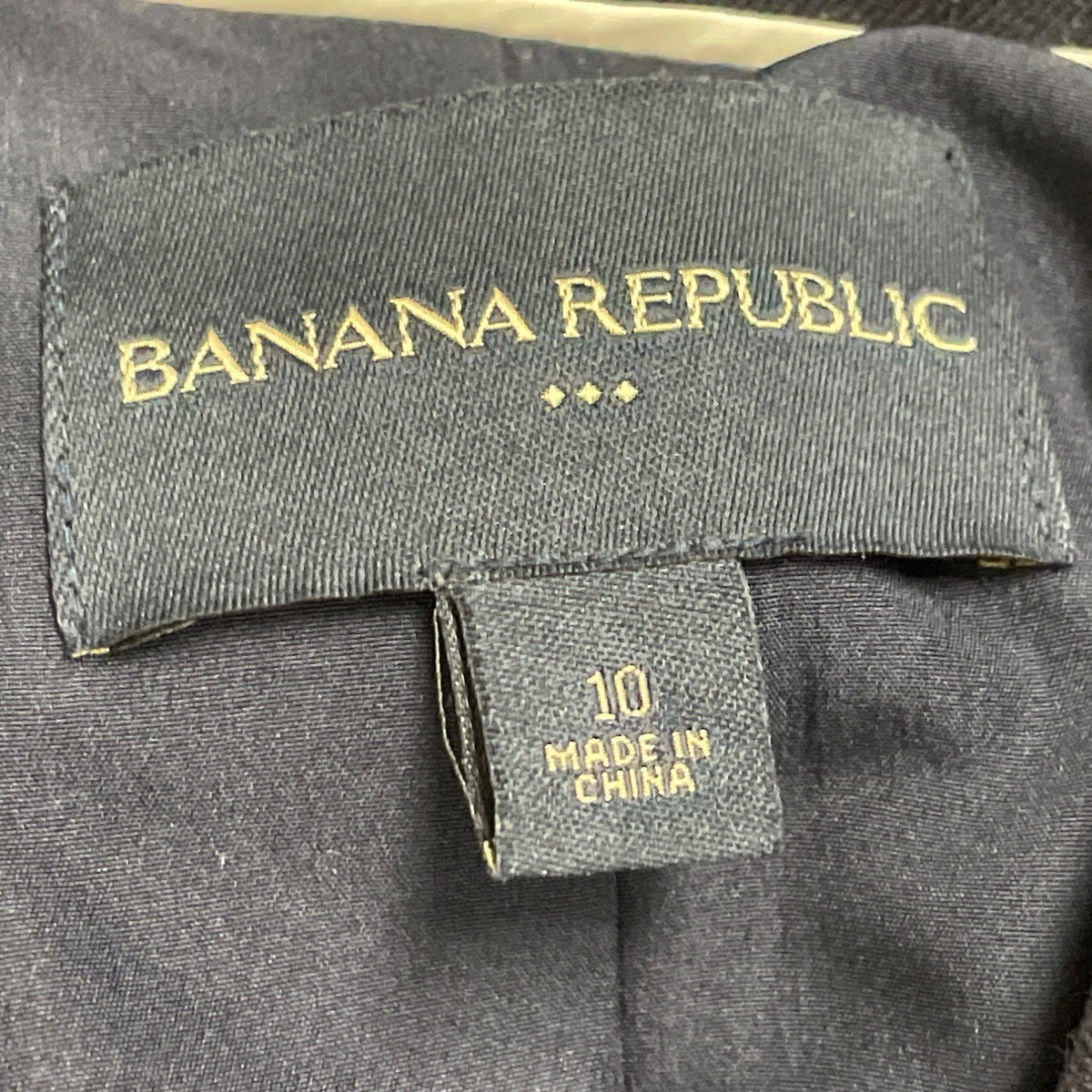 Banana Republic Women’s Black Two-Button Blaze Professionalr Size 10