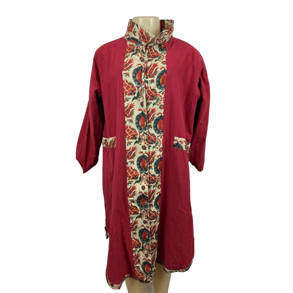 Ipekci Women's Paisley Pattern Long Sleeve Dress Sz 3