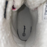 Cat & Jack Girls Pink & Gray Faux Fur Thermolite Winter Snow Boots Size 6