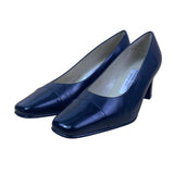 Etienne Aigner Women’s Black Patent Cap Toe Strada Pumps Dress Shoes Size 7M