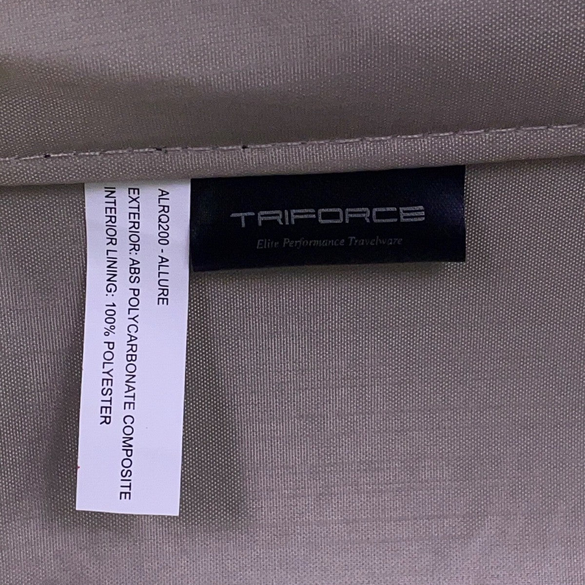 Triforce Navy Blue Telescopic Handle Build-in Scale Allure Collection Luggage