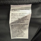 Chicos Womens Black Slim Fit Pants Zipper Pockets Size US 10