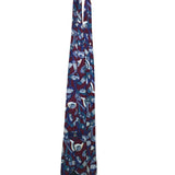 St. Andrews Golf Collection Mens Burgundy All Silk Golf Themed Neck Tie