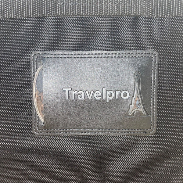 Travelpro Walkabout Lite Black Adjustable Strap Carry-On Rolling Travel Bag