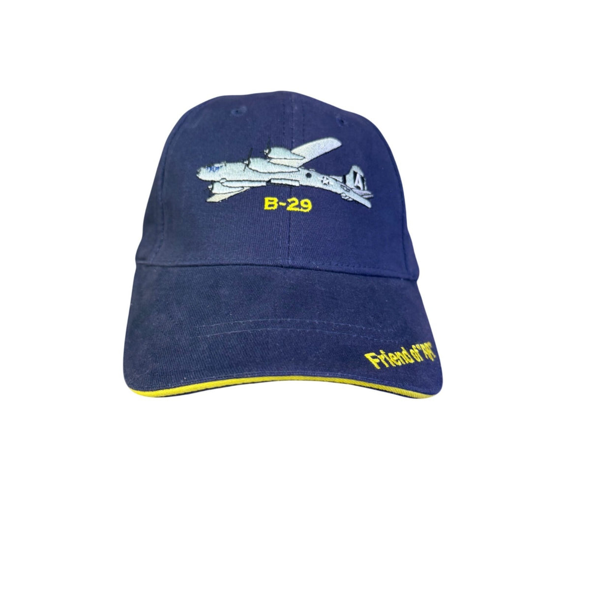 Commemorative Mens Navy Blue B-29 Friend Of FiFi Hat Embroidered Airplane
