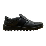 Ara High Soft Women’s Black Leather Tyra Slip-On Comfort Shoes Sz 7.5 - New