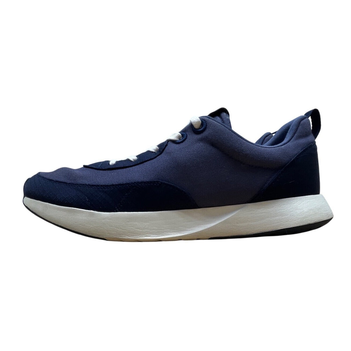 Allbirds Mens Navy Blue Sustainable Lightweight Lace-Up Casual Sneakers Sz M14