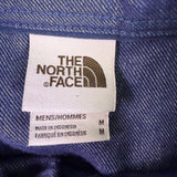 The North Face Mens Blue Button-Up Long Sleeve Shirt Size M
