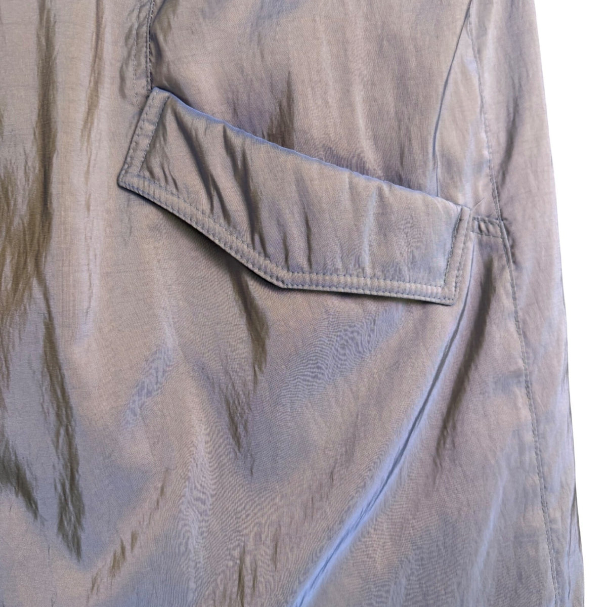 Forecaster Unisex Silver Fur Hooded Long Insulated Coat Size L