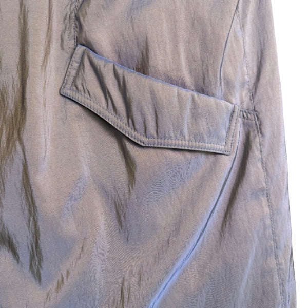 Forecaster Unisex Silver Fur Hooded Long Insulated Coat Size L