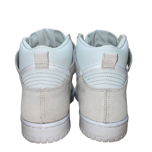 Nike Youth Mint & Grey Suede High-Top Lace-Up Casual Athletic Sneakers Size 6Y