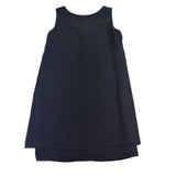 Laundry By Shelli Segal Womens Navy Sleeveless Shift Dress Size 10