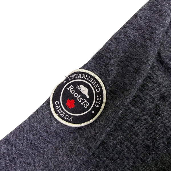 Roots73 Mens Charcoal Gray Zip-Up Hoodie Size L