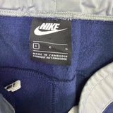 Nike Mens Blue Cotton Blend Jogger Pants Slim Fit Activewear Size L