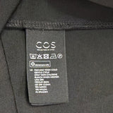 Cos Womens Black Sleeveless Mock Turtleneck Top Comfortable Fit Size S