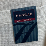 Haggar Beige Gentlemans Fit Dual button closure Front Pockets Mens Blazer Sz 40