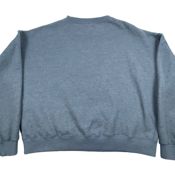 Swish Authentics Basketball Gray Crewneck Sweatshirt 2XL Cotton Blend Unisex