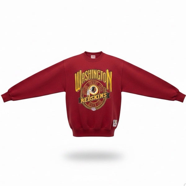 Nutmeg Mills Mens Red Washington Redskins Crewneck Sweatshirt Size M