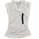 Banana Republic Womens White Sleeveless V-Neck Top Size S