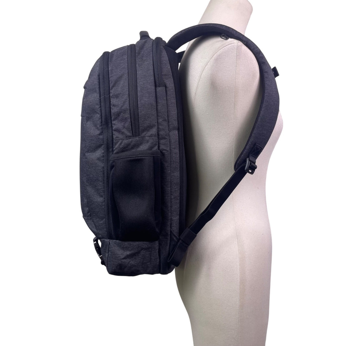 Timbuk2 Unisex Ecostatic Black Padded S Shaped Straps Laptop Backpack