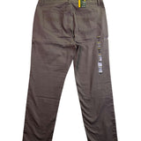 Style & Co Women Brown Slim Leg Pants High Rise Tummy Control 16P