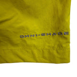 Columbia Mens Yellow Nylon Omni-Shade Sun Protection Shorts Lightweight Size XXL
