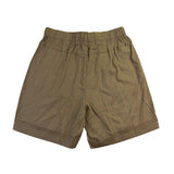 Fashion Clothing Womens Tan Drawstring Casual Shorts Size Large