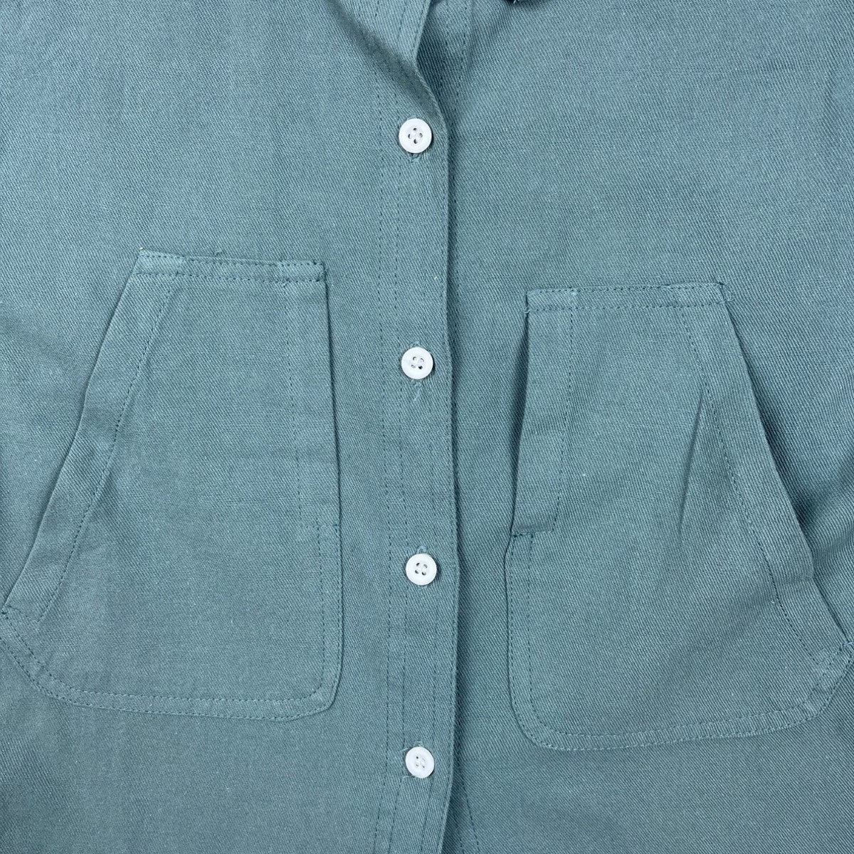 Alex Kids Khaki Long Sleeve Button-Down Shirt Size 122 For 6-7 Yrs New