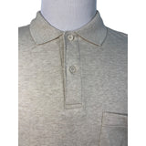 John Ashford Men's Beige Polo Shirt Sz M