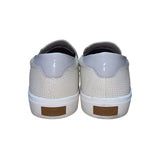 Dr. Scholls Women’s White Embossed Upper Be Free Slip On Nova Sneakers 9.5M