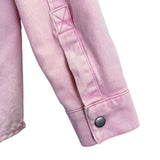 Di Marzio Bagatelle Womens Pink Long Sleeve Button-Up Shirt Causal Style Sz S