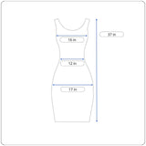 Sleeveless Berry Red WNEEDU Womens Tank Dress Size M New