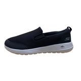 Skechers Men’s Black Mesh Air-Cooled Goga Mat Gen 5 Slip-On Shoes Size 10