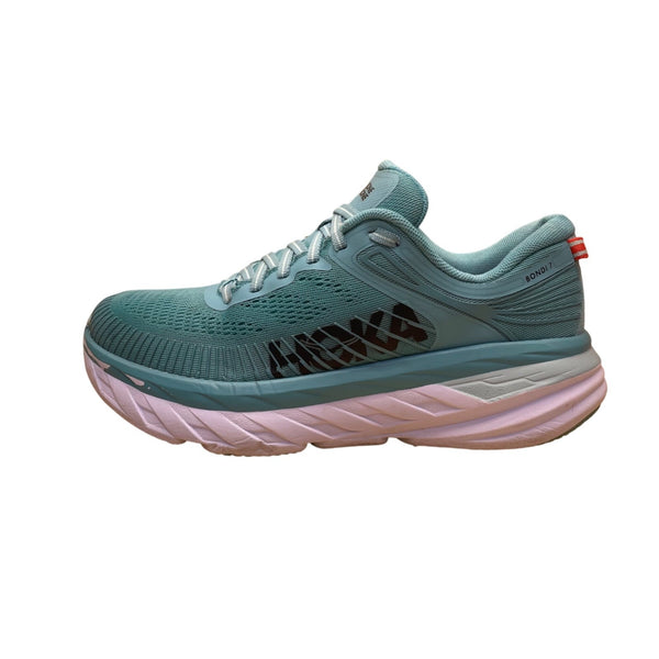 Hoka One One Women’s Light Blue Bondi 7 Running Shoes Size 7.5