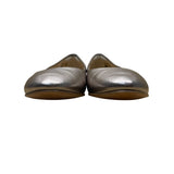Clarks Women’s Metallic Bronze Leather Cushioned Insole Ballet Flats Size 8
