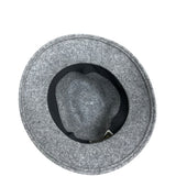 Brigthes Georgeet Clyne Fine Clothes Gray Felt Fedora Hat