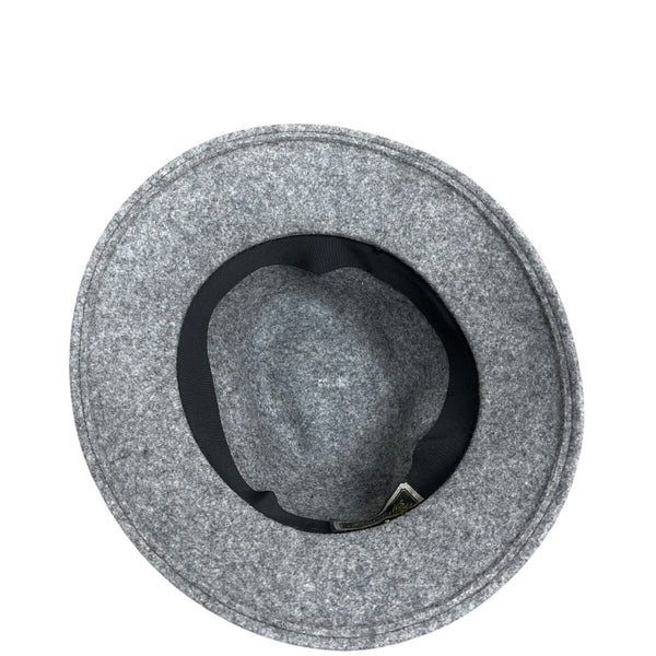 Brigthes Georgeet Clyne Fine Clothes Gray Felt Fedora Hat