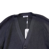 Coofandy Mens Black Cardigan Sweater With Pockets Button-Up Style Size S