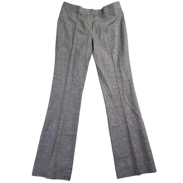 Elie Tahari Womens Gray Blazer & Pants Suit  Stretch Elevated Look Size 2