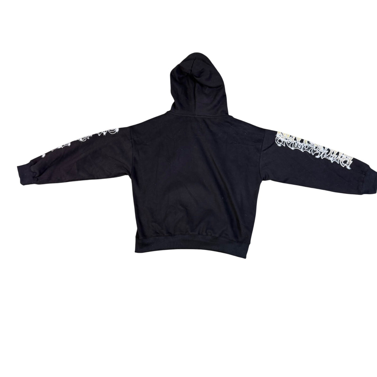 Rockstar Original Mens Black Graphic Hoodie With Bold Skull Design Sz M