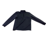 Under Armour Mens Black Long Sleeve ColdGear Golf Mock Neck Sweatshirt Size L