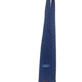 Bert Pulitzer Mens Blue Yellow Purple Silk Tie Bit Print